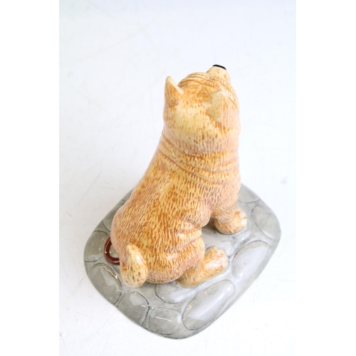 79 - Ceramic animals to include Royal Doulton Chow Chow (boxed), Beswick cat, Beswick owl and a Royal Dou... 