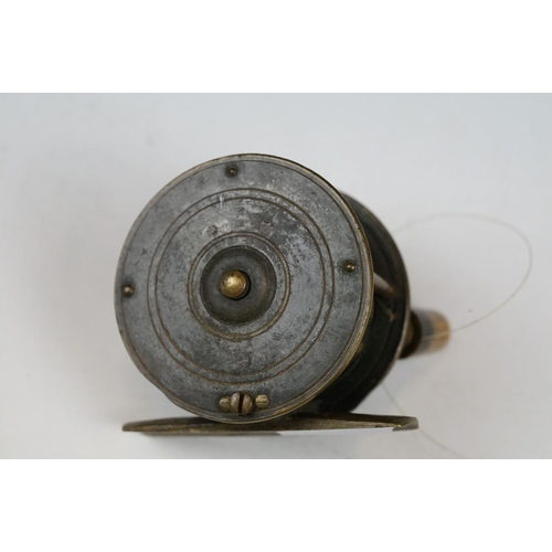 213 - A collection of three early 20th century fly fishing reels to include the 'WEY' Mk.1