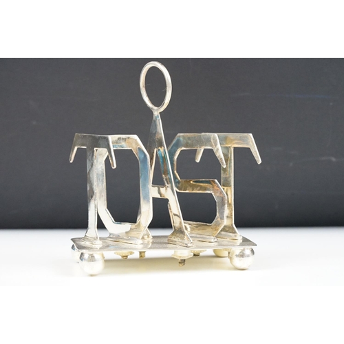 220 - Silver Plated Toast Rack