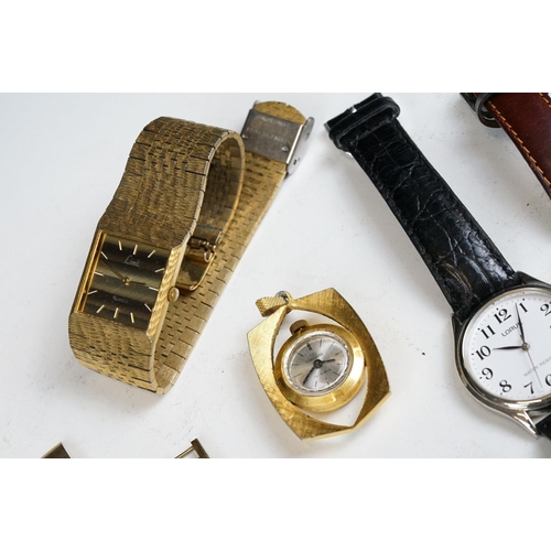 230 - A collection of ladies and gents wristwatches to include Limit, Sekonda and Accurist examples.