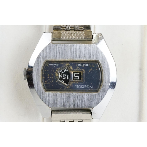 284 - Gents Ingersoll Digital Jump Hour Watch