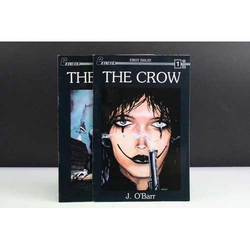 1554 - Comics - The Crow, Volume 1, Issues 1 and 2 , Caliber Press