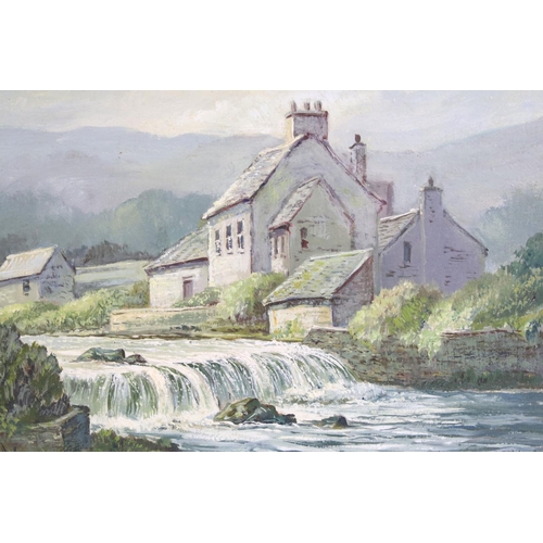 473 - Keith Burtonshaw (1930 - 2008), Gayle-in-Wensleydale,  board, signed lower right, 1