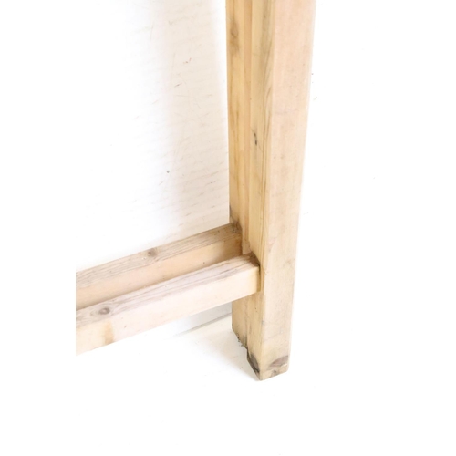 666 - Pine ' A Frame ' Artist's Easel, 145cm high