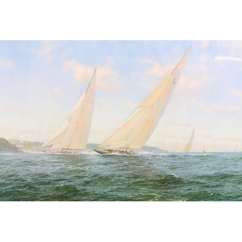 531 - John Steven Dews (b. 1949), sailing boat at sea, limited edition print number 17/350, signed lower r... 