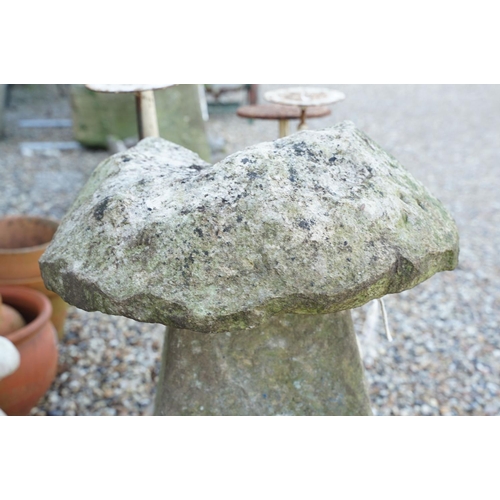 545 - Stone staddle stone, approx 82cm high