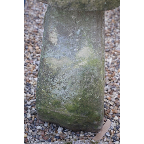 558 - Stone staddle stone, approx 75cm high