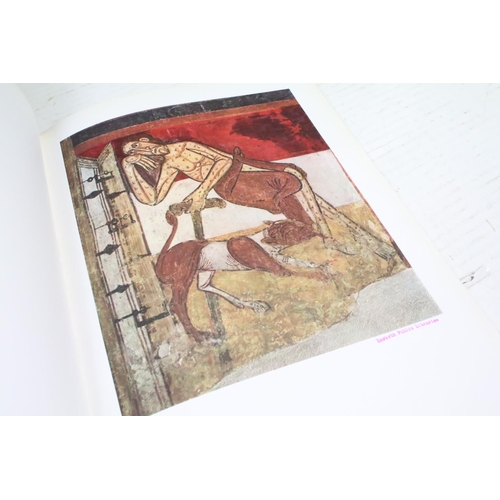 420 - Eight New York Graphic Society art history related books to include Austria Medieval Wall Paintings,... 