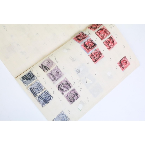 421 - Collection of mostly 19th Century and early 20th Century stamps to include a selection of Great Brit... 