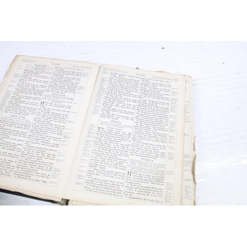 423 - 19th Century Victorian leather bound Bible published in Cambridge: printed by John W Parker, printer... 