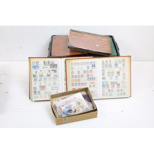 430 - Collection of stamps to include 19th Century Victorian examples, six penny red, two penny lilac etc,... 