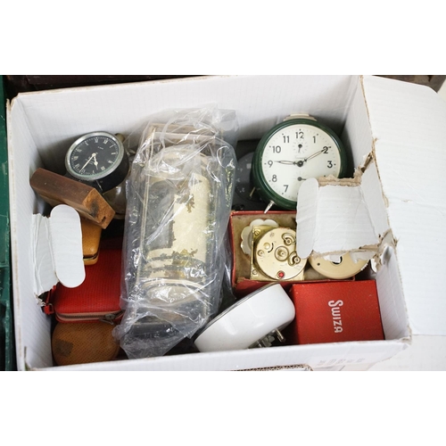 291 - A large collection of watch and jewellers tools to include a electric stone tumbler together with wa... 