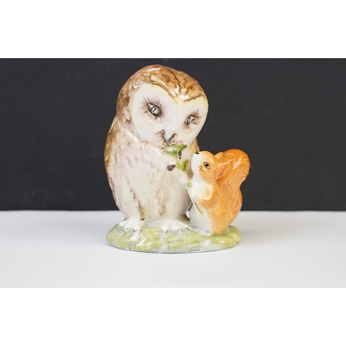 66A - Collection of glass & ceramic animal figures to include Swarovski Crystal (Fox, Squirrel, Butterfly,... 