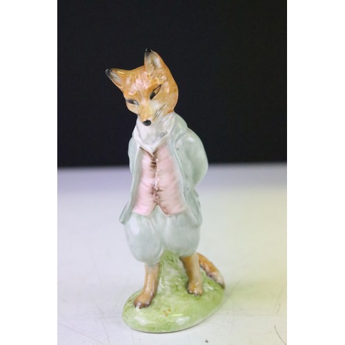 115 - Collection of Beatrix potter ceramics and collectables to include four Beswick figurines, 'Mrs Tiggy... 