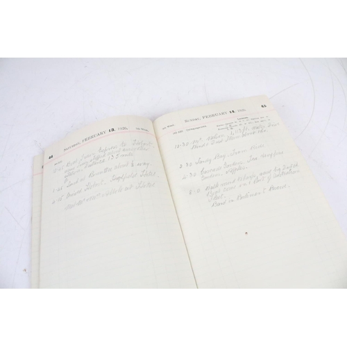 185 - A 1926 diary from a world cruise holiday on the P&O SS Cathay from 01/01/26 to 28th/04/26.