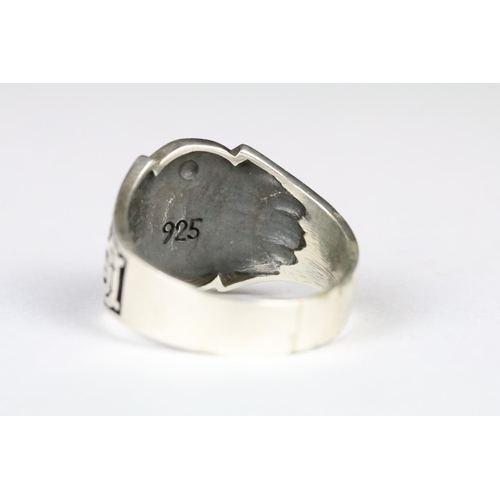 211 - Gent’s Silver Masonic Ring