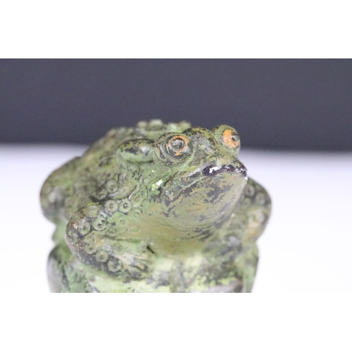 259 - Bronze Walking Handle in the form of a Frog