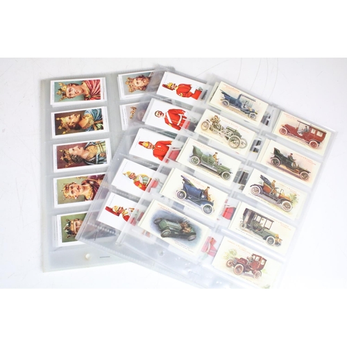 416 - A collection of cigarette, cigar, tea and confectionery cards to include Grandee, Players, Wills, Br... 