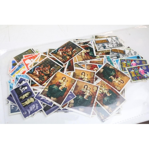 421 - A collection of British, Commonwealth and world stamps contained within albums together with a quant... 