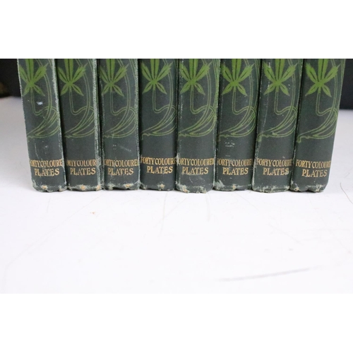 422 - Books - Familiar Wild Flowers in eight hardback volumes, dated 1906.