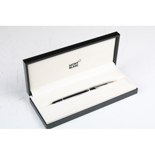 286 - A Cased Mont Blanc Classique Ballpoint pen No.2866 complete with box, papers, gift bag....etc.