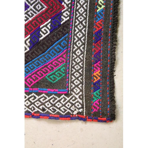 575 - Old Suzni Runner Rug, 316cm x 86cm