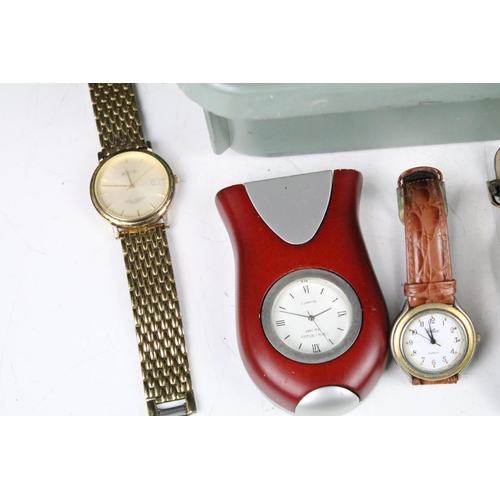 316 - A collection of mixed mainly quartz wristwatches to include Sekonda and Avia examples.