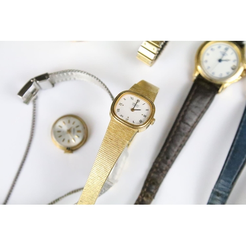 329 - A collection of ladies and gents wristwatches to include Seiko and Rotary examples.