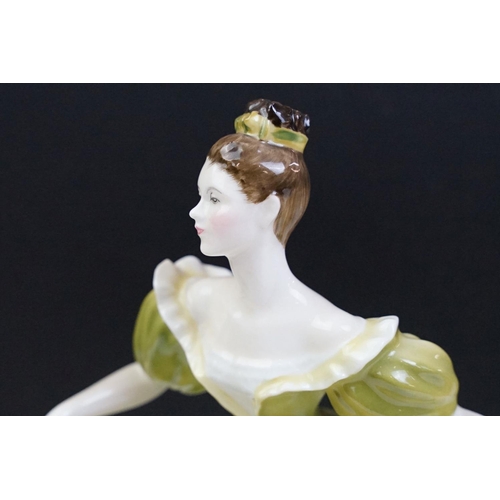 36 - Two Royal Doulton figurines to include Sandra HN 2275 and Lynne HN 2329 together with two Beswick el... 