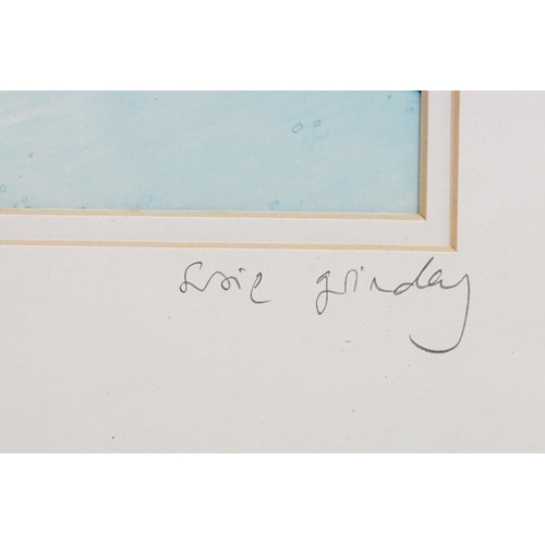 439 - Susie Grindey, Bath Abbey, limited edition print numbered 24/250, mount signed in pencil lower right... 