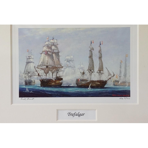 442 - Philip Hanton, Cutter, running with the evening tide, oil on ivorine, label verso, 9.25 x 5.25cm, fr... 