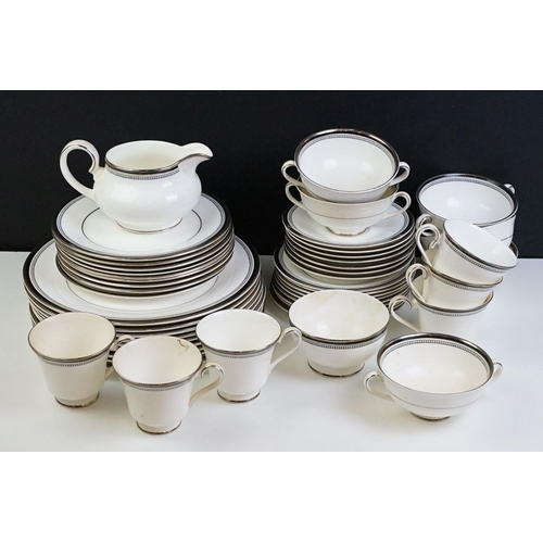 98 - Royal Doulton ‘ Sarabande ‘ pattern part dinner service