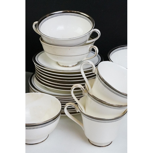 98 - Royal Doulton ‘ Sarabande ‘ pattern part dinner service