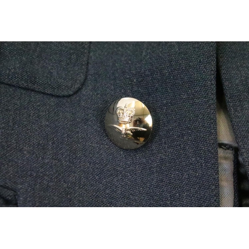 365 - RAF No. 2 Dress Jacket, circa 1980's, with navigators wing badge and twin medal bar