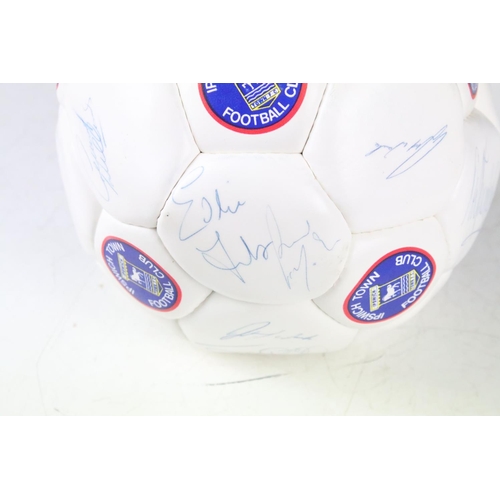 382 - Football Memorabilia - Ipswich Town Football Club Official Souvenir Football signed by the Ipswich T... 