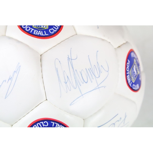 382 - Football Memorabilia - Ipswich Town Football Club Official Souvenir Football signed by the Ipswich T... 