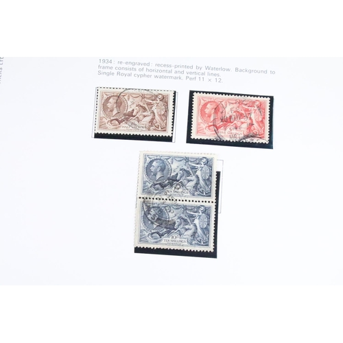 385A - Album of British stamps, 19th century onwards, to include a good quantity of Victorian examples, fea... 