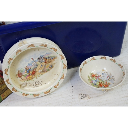 114 - Mixed ceramics & collectables to include 4 x Royal Albert Beatrix Potter figures (boxed), Royal Doul... 