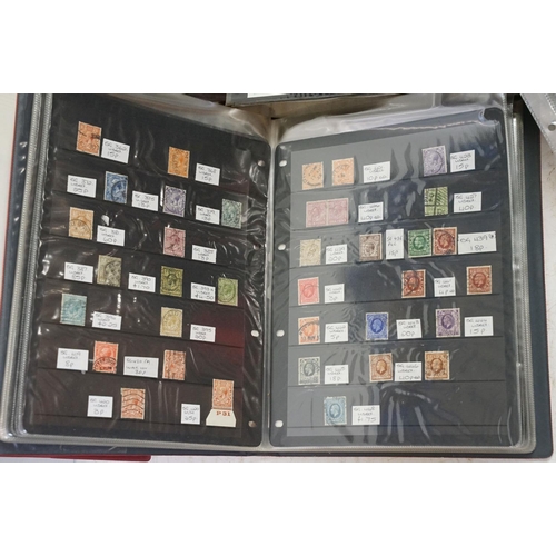 408 - A collection of British, Commonwealth and World stamps both within albums and together with loose ex... 