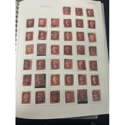 385A - Album of British stamps, 19th century onwards, to include a good quantity of Victorian examples, fea... 