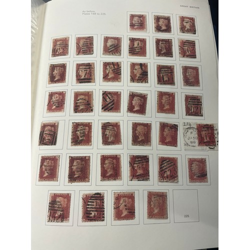 385A - Album of British stamps, 19th century onwards, to include a good quantity of Victorian examples, fea... 