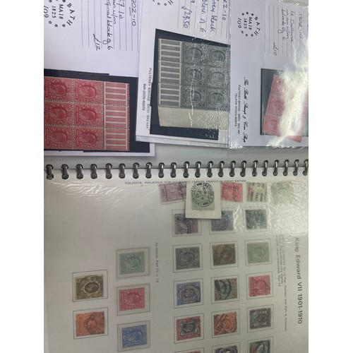 385A - Album of British stamps, 19th century onwards, to include a good quantity of Victorian examples, fea... 