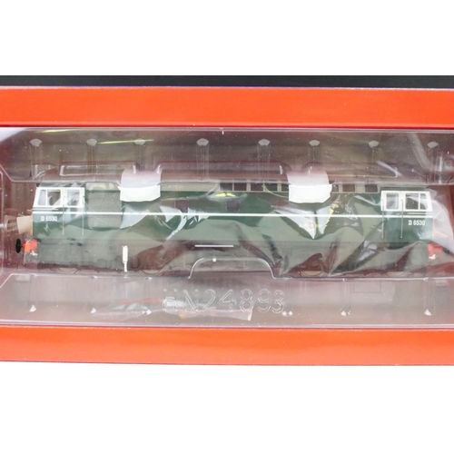 18 - Two boxed Heljan OO gauge locomotives to include 34131 Class 33 D6530 green wseyp early version and ... 