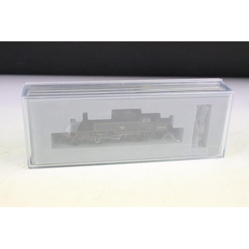 26 - Four boxed/cased Graham Farish N gauge locomotives to include 372 951 Class 14 Diesel D9523 BR green... 