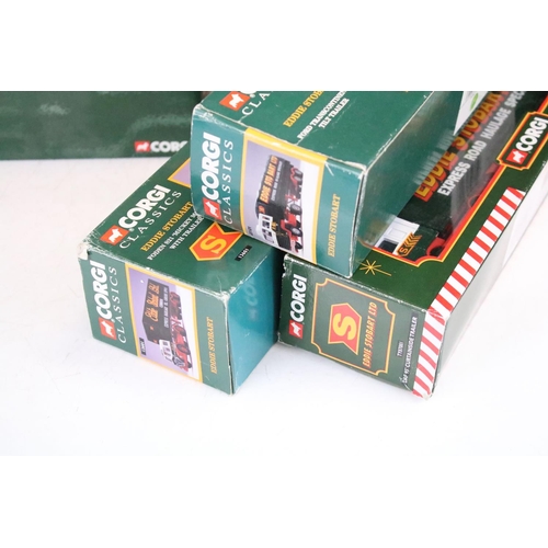 1025 - 11 boxed Corgi Eddie Stobart diecast models to include TY87001, CC86701, 2 x 23101, 29103, 59601, 30... 