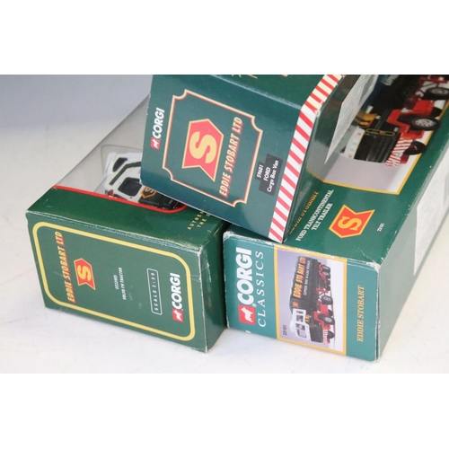 1025 - 11 boxed Corgi Eddie Stobart diecast models to include TY87001, CC86701, 2 x 23101, 29103, 59601, 30... 