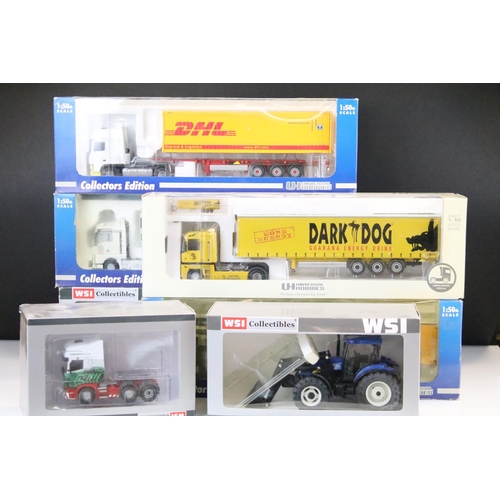 1027 - Seven boxed haulage diecast models to include 4 x Universal Hobbies models to include 3 x Collectors... 