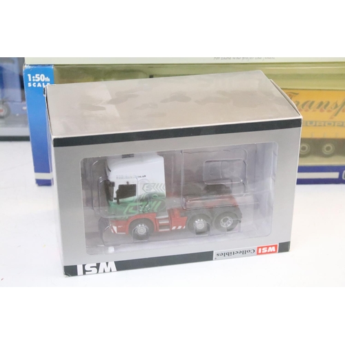 1027 - Seven boxed haulage diecast models to include 4 x Universal Hobbies models to include 3 x Collectors... 