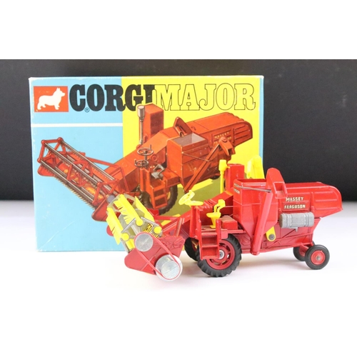 1335 - Boxed Corgi Major 1111 Massey Ferguson 780 Combine Harvester diecast model, with inner box packaging... 