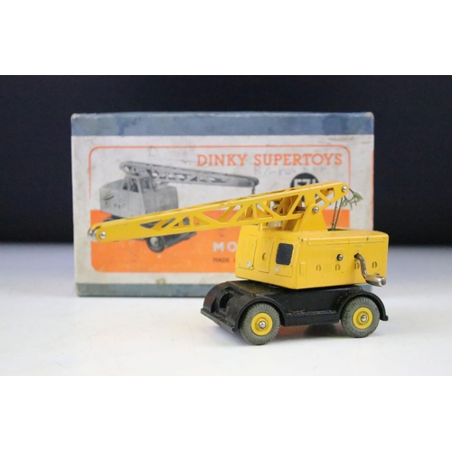 1338 - Three boxed Dinky diecast models to include 571 Coles Mobile Crane (missing hook & string), 503 Fode... 